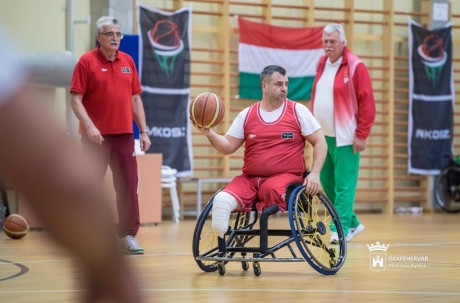 Ismét nyílt edzést tart a kerekesszékes kosárlabda válogatott